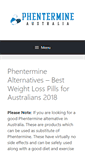 Mobile Screenshot of phentermineaustralia.org